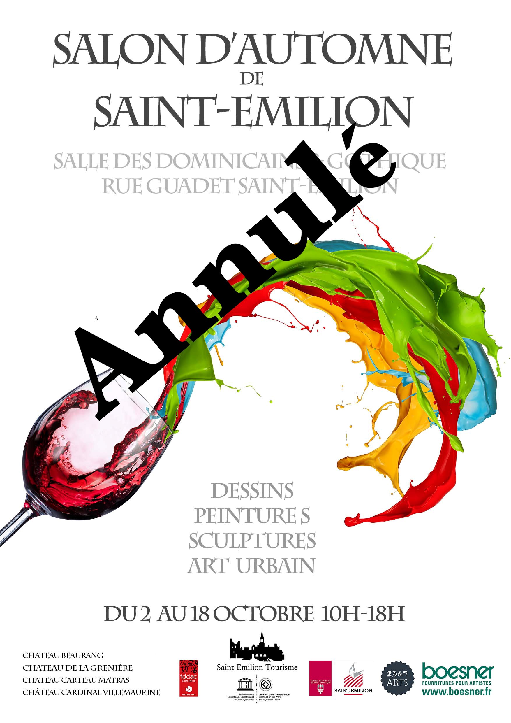 Affiche salon dautomne